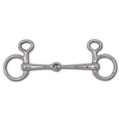 Snaffle Baucher Bit 5 1/4" 14 mm Bit