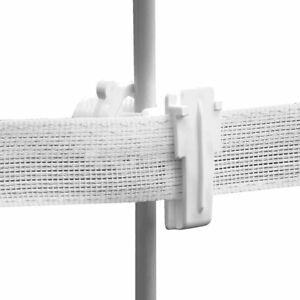 Patriot Rod Post Insulator 1.5" Tape White/Short (Electric Fence Post