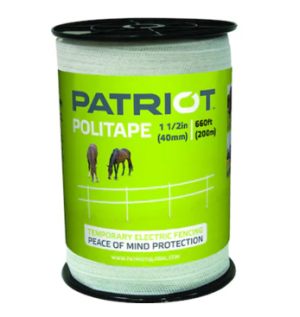 Patriot Politape 660' 1.5" (Electric Fence Wire)