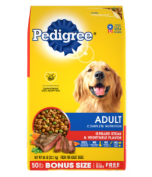 Pedigree Adult Chicken 44 lbs Dry Dog Food