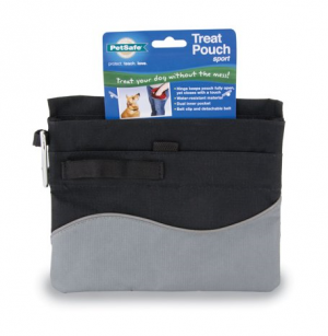 Pet Safetreat Pouch Black Dog Treats