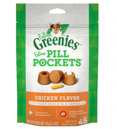 Pill Pockets Cat Chicken Cat Treats