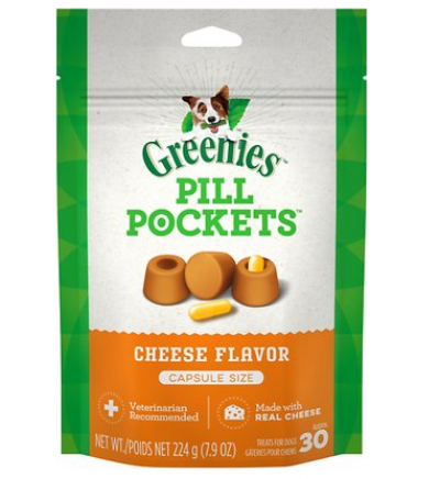 Pill Pockets Large Cheese Dog Treats