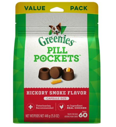 Pill Pockets 15.8 oz Hickory Dog Treats