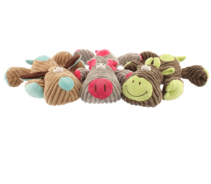 Plush Farm Critter Dog Toy Assorted Petsport Dog Toy