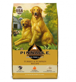 Pinnacle Grain Free Turkey 22 lbs Dry Dog Food