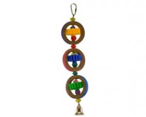 A&E Bird Toy Medium Gears & Rings