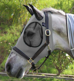 Professional Choice Comfort Fit Fly Mask Horse Charcoal