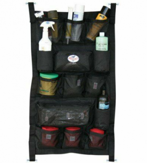 Professional Choice Trailer Door Caddy Large Black (Horse Trailer