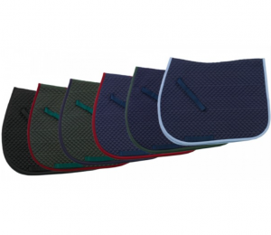 Pro Mini Quilted Pad A/P Navy/Hunter Saddle Pad