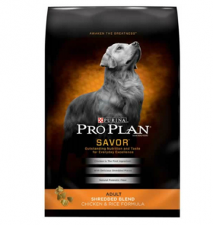 Pro Plan Dog Savor 35 lbs Shredded Chicken Dry Dog Food