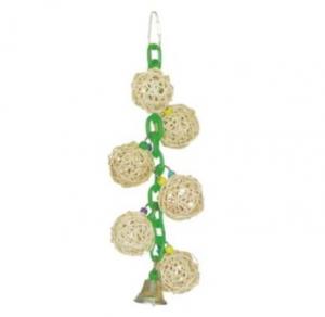 A&E Bird Toy Medium Ball & Chain