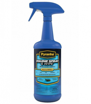 Pyranha Spray n Wipe 32 oz (Fly Sprays & Insect Repellants)