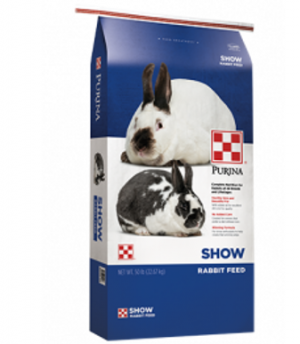 Purina Show Blue Rabbit Food 50 lbs