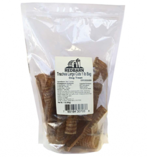 Red Barn Treachea Cuts 1 lb Beef Dog Chews