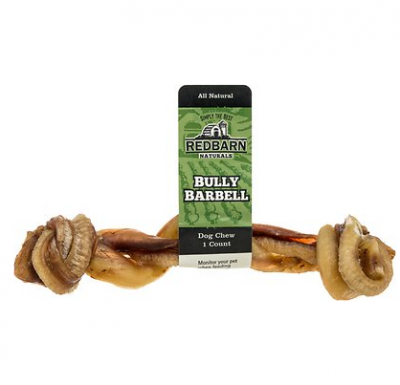 Red Barn Bully Barbell Small Dog Chews