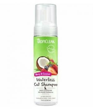 Tropiclean Cat Shampoo 7.4 oz Waterless (Cat, Health & Grooming)