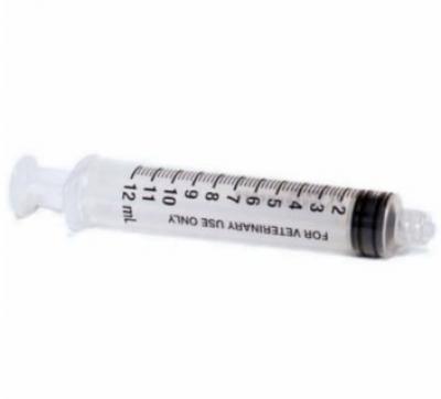 Syringe 12 cc Luer Lock