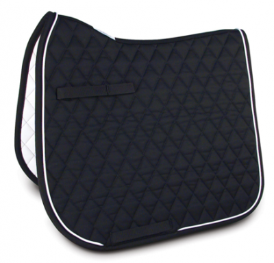 Toklat Classic III Dressage Pad 23" x 40" Black/White/Black Saddle Pad