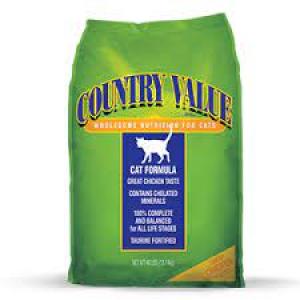 Country Vallue (CV) Cat 20 lbs Dry Cat Food