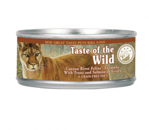 Taste of the Wild (TOW) Canyon River Canned Cat Food,  5.5 oz.