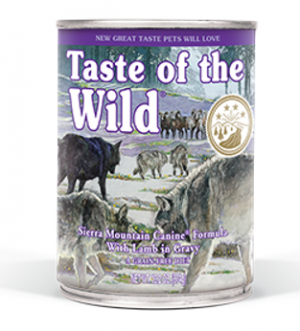 Taste of the Wild (TOW) Sierra Cans 13.2 oz Canned Dog Food
