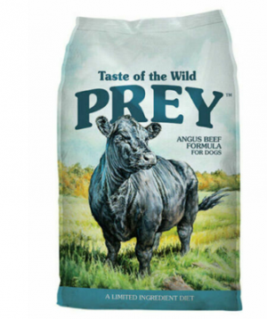 Taste Of The Wild (TOW) Prey Dog 25 lbs Angus Beef Dry Dog Food