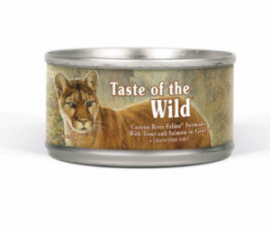 Taste of the Wild (TOW) Canyon River Canned Cat Food 3 Oz