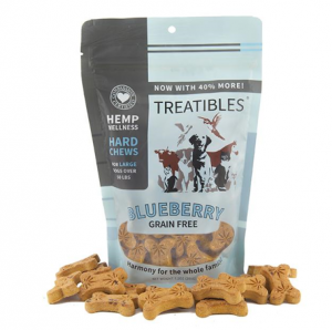 Treatibles Blueberry 8.5 oz, 4 mg CBD Dog Treats