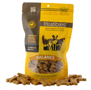 Treatibles Pumpkin 8.5 oz, 4 mg CBD Dog Treats