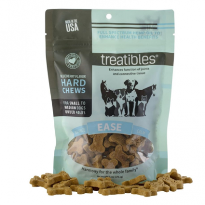 Treatibles Blueberry 6 oz, 1 mg CBD Dog Treats