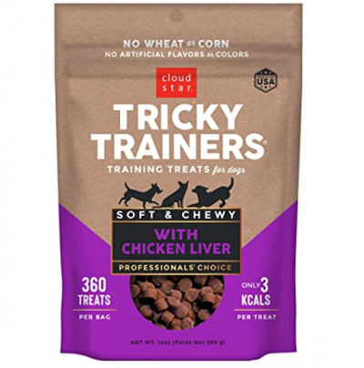 Tricky Trainer Chewy Treat 14 oz Liver Dog Treats