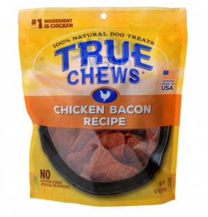 True Chews 12 oz Chicken Bacon Dog Chews