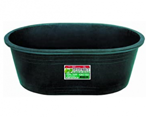 Tuff Stuff Tubs 30 Gallons Black (Poly Tubs & Troughs)