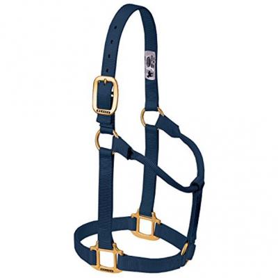 Weaver Halter Nylon Yearling Navy