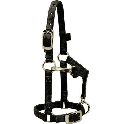 Weaver Halter Nylon Yearling Black