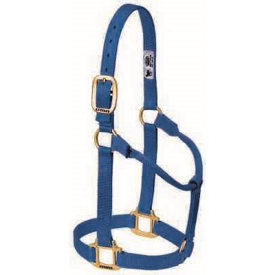 Weaver Halter Nylon Non Adjustable Average Blue