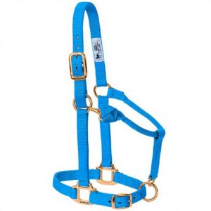 Weaver Halter Nylon Weanling Hurrricane Blue