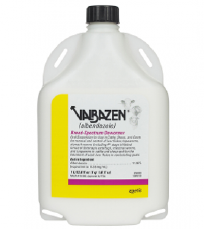 Valbazen 1 Liter (Wormers & Parasite Control)