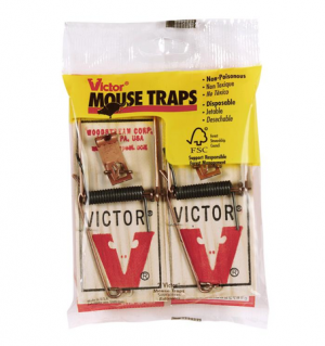 Victor Mouse Trap 2 Pack (Rat / Mouse / Rodent Control)