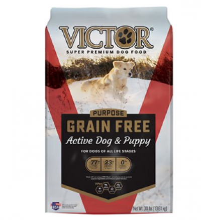 Victor Dog Food 30 lbs Active Dog/Puppy Dry Dog Food