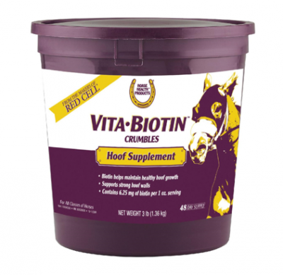 Vita Biotin Crumble 3 lbs Horse Health (Coat & Hoof Supplements)