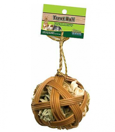 Ware Edible Treat Ball 4"  (Small Animal, Treats & Toys)