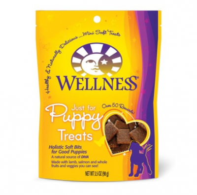 Wellness Just For Puppy 3 oz Lamb & Salmon Dog Treats