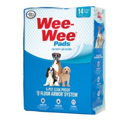 Wee Wee Pads 14 Count (Dog/Pet Cleanup Supplies)