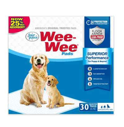 Wee Wee Pads 30 Count (Dog/Pet Cleanup Supplies)