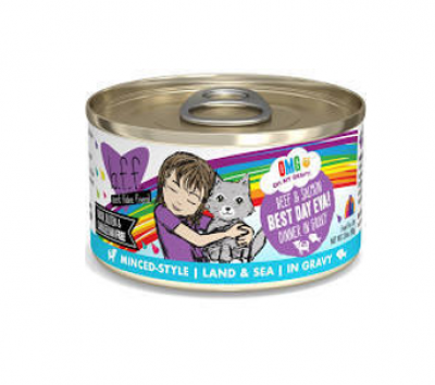 Weruva Cat Canned Cat Food 2.8 oz Beef/Salmon