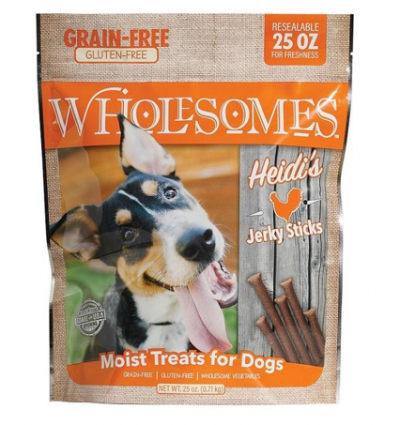 Wholesomes Jerky 25 oz Chicken Dog Chews