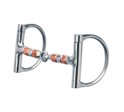 Weaver Bit Snaffle Copper 5" Roller