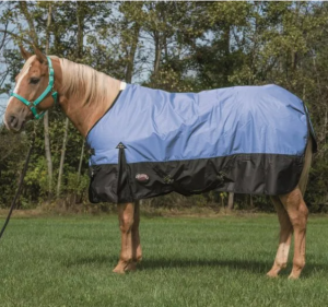 Weaver Turnout Horse Blanket 78" Blue